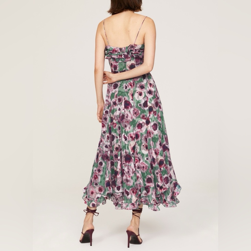 Slate & Willow Strapless Floral Midi Dress, 4 - Picture 3 of 17